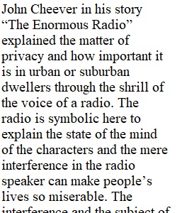 The Enormous Radio